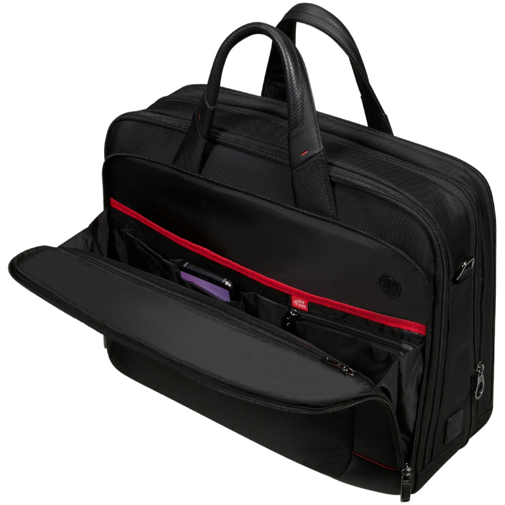 Geanta laptop Samsonite PRO-DLX 6, 17.3" Exp, Negru