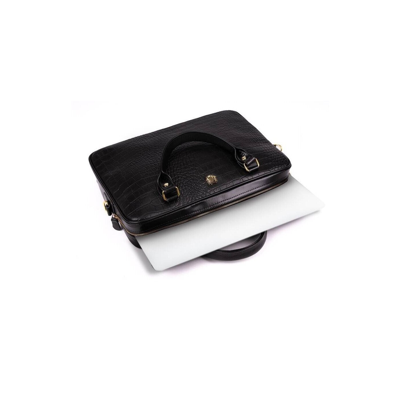 Geanta laptop, Solier, 15.6", negru