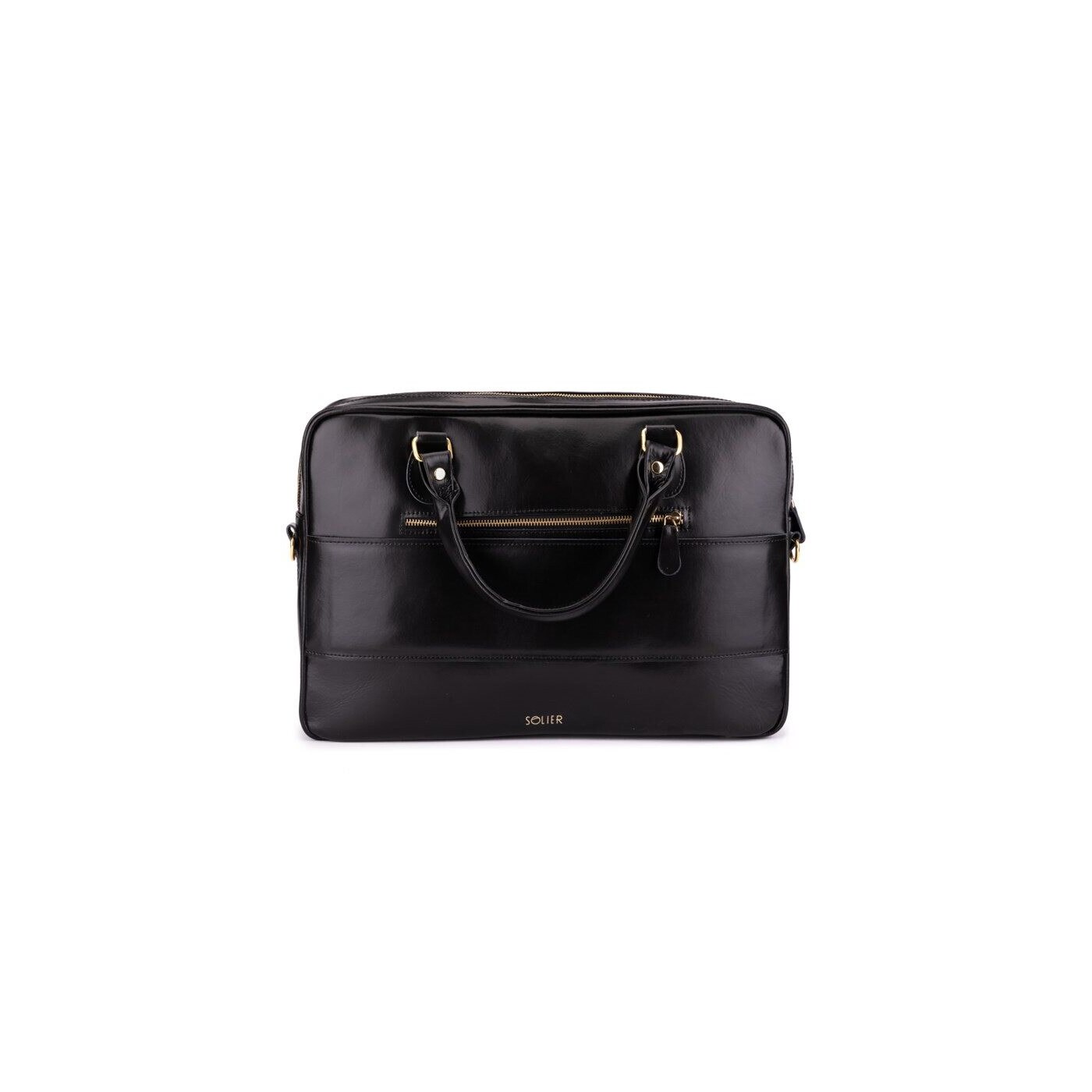 Geanta laptop, Solier, 15.6", negru