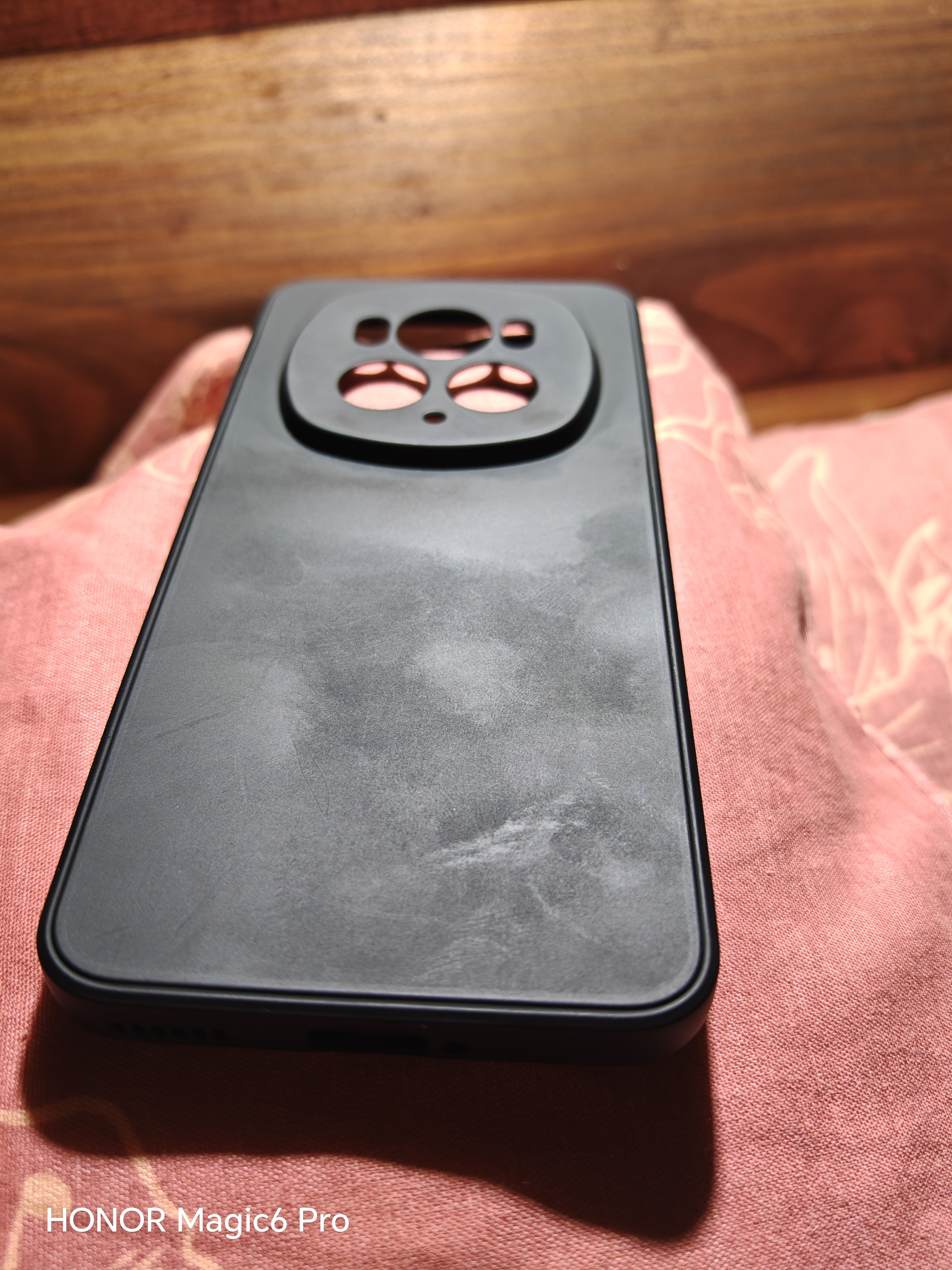 Husa de Protectie, Flippy, pentru Honor Magic 6 Pro, Liquid Silicone, cu Microfibra pe Interior, Protectie Antisoc, Compatibil Incarcare Wireless, Negru