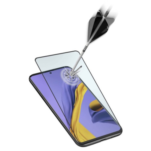 Folie din sticla securizata cu margini negre pentru Samsung Galaxy A20s