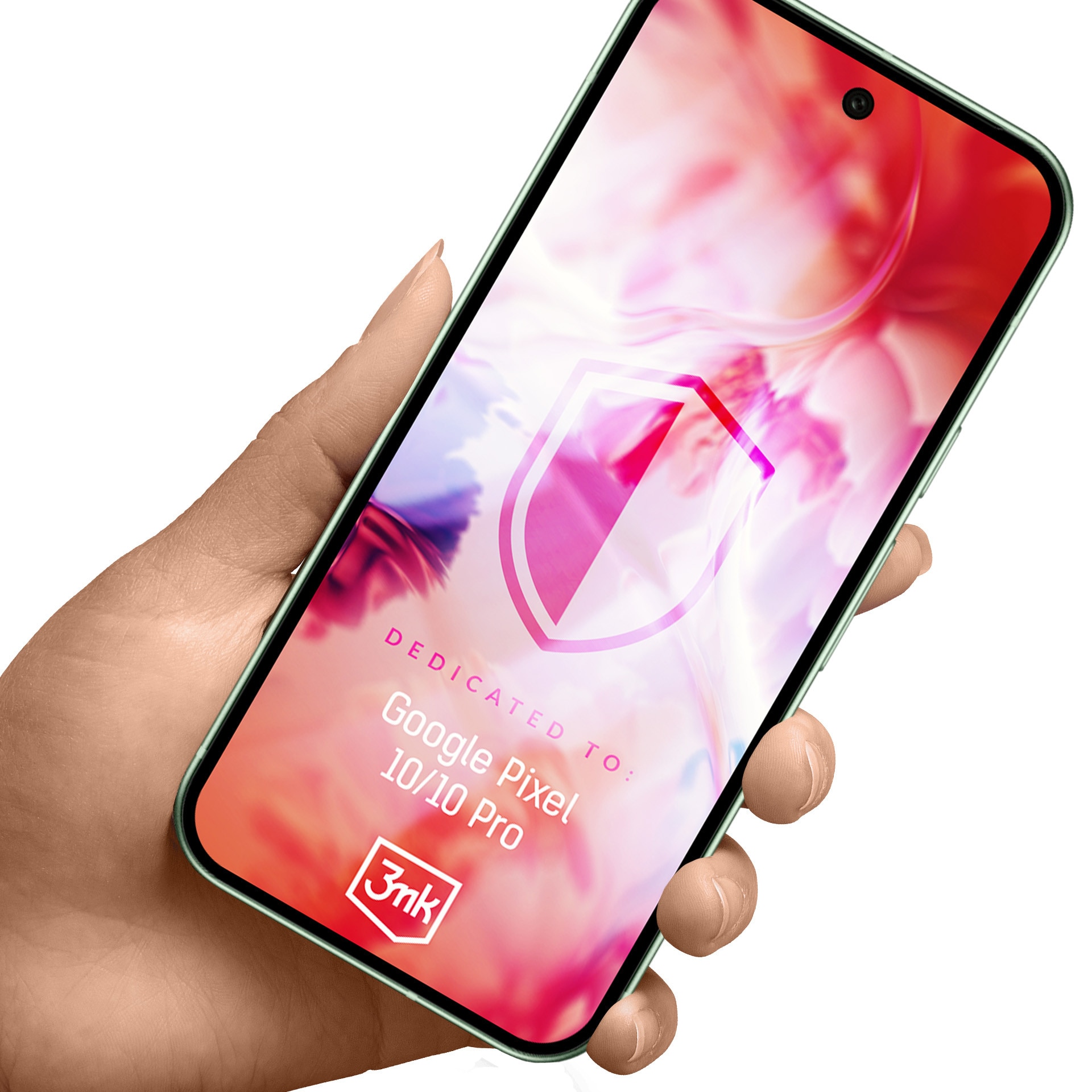 2x Sticla securizata cu aplicator pentru Google Pixel 10 si Pixel 10 Pro - 3mk HARDY® Hardura 9H™