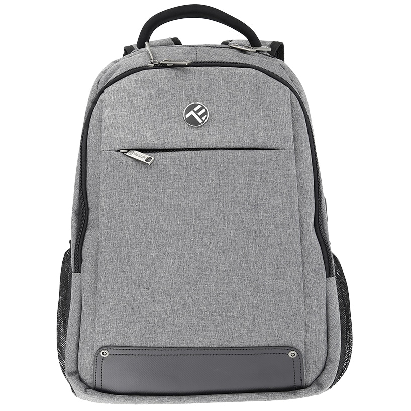 Rucsac laptop Tellur Companion, cu port USB, 15.6", Gri