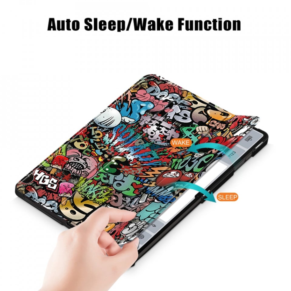 Husa pentru Samsung Galaxy Tab S9 Plus / S9 FE Plus - Techsuit FoldPro - Urban Vibe
