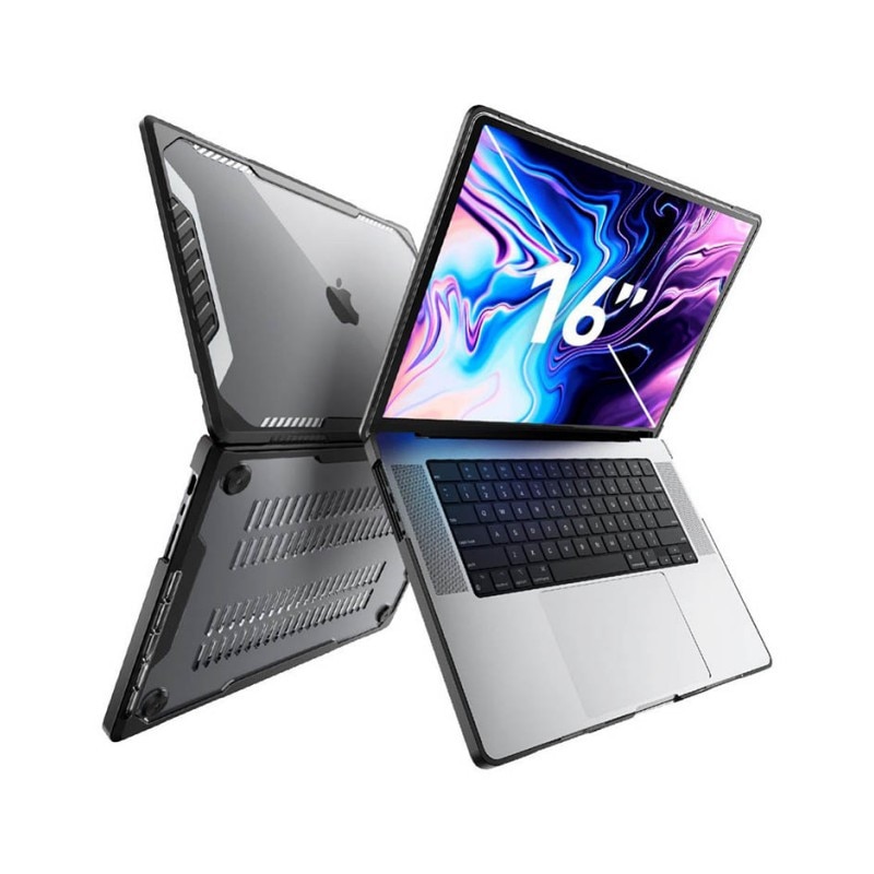 Carcasa Supcase Unicorn Beetle compatibila cu Apple Macbook Pro 16 inch 2021/2022/2023 Black