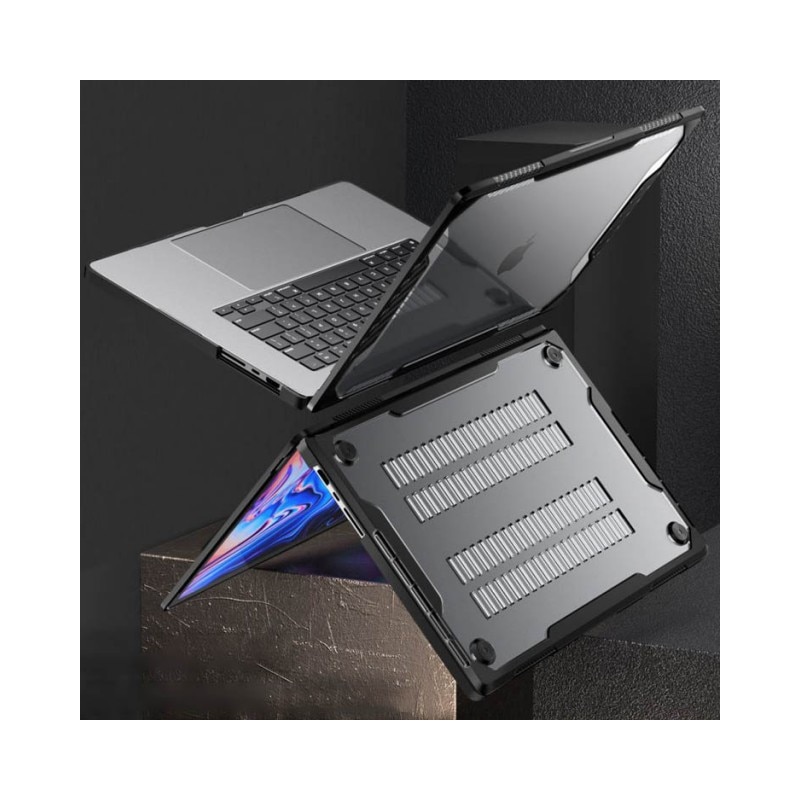 Carcasa Supcase Unicorn Beetle compatibila cu Apple Macbook Pro 16 inch 2021/2022/2023 Black