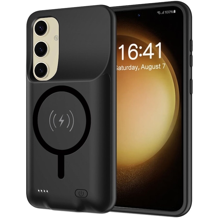 Set Carcasa Cu Baterie Pentru Samsung Galaxy S24, XGSM, Material Produs Abs + Tpu, Tip Produs Baterie Litiu Ion De Clasa A, Curent De Intrare 5V 1500Ma, Curent De Iesire 5V 2000Ma