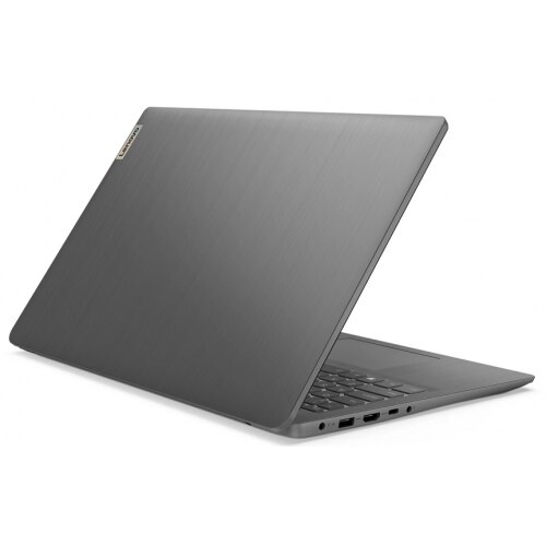 Laptop Lenovo IdeaPad 3, 15.6" Full HD, AMD Ryzen™ 5 5625U pana la 4.3 GHz, 8 GB DDR4 3200, 512 GB SSD, AMD Radeon Graphics, Free Dos, Arctic Grey 512 GB