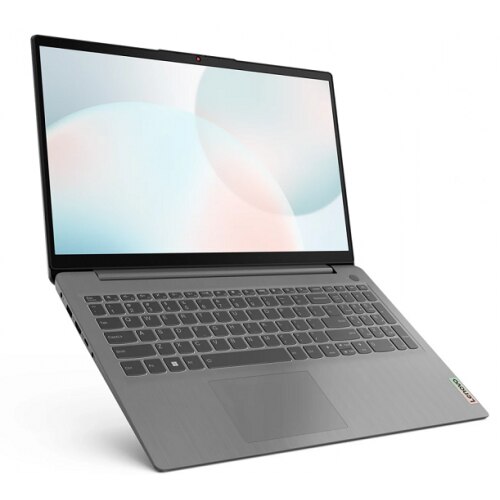 Laptop Lenovo IdeaPad 3, 15.6" Full HD, AMD Ryzen™ 5 5625U pana la 4.3 GHz, 8 GB DDR4 3200, 512 GB SSD, AMD Radeon Graphics, Free Dos, Arctic Grey 512 GB