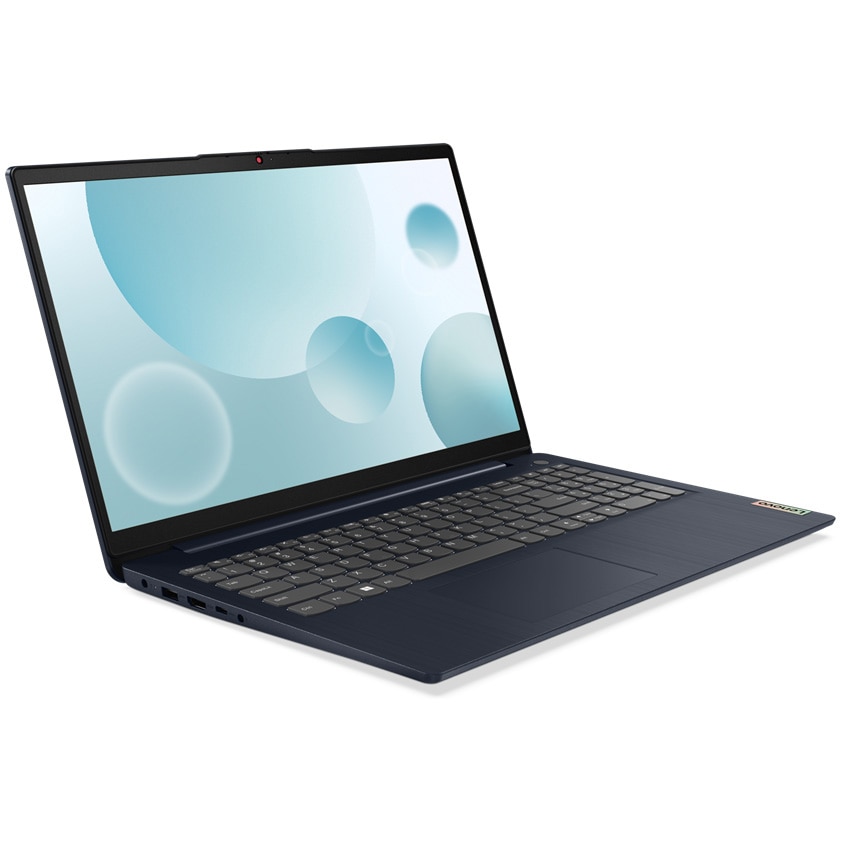 Laptop Lenovo IdeaPad 3 15IAU7 cu procesor Intel® Core™ i7-1255U pana la 4.7 GHz, 15.6", Full HD, 16GB, 512GB SSD, Intel® Iris® Xe Graphics, No OS, Abyss Blue