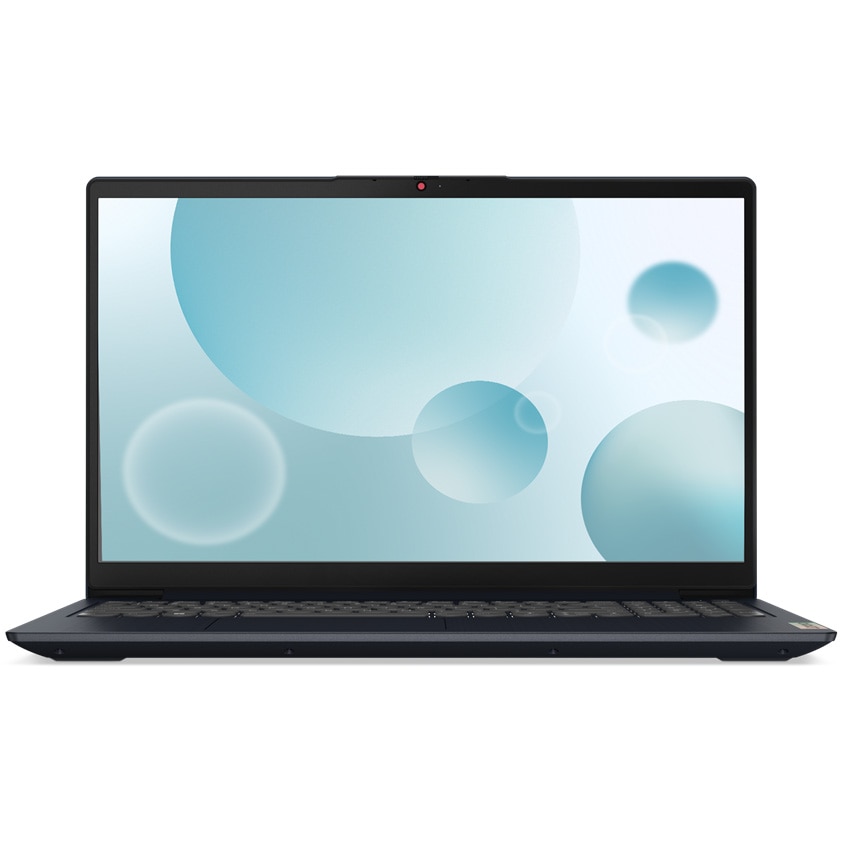 Laptop Lenovo IdeaPad 3 15IAU7 cu procesor Intel® Core™ i7-1255U pana la 4.7 GHz, 15.6", Full HD, 16GB, 512GB SSD, Intel® Iris® Xe Graphics, No OS, Abyss Blue