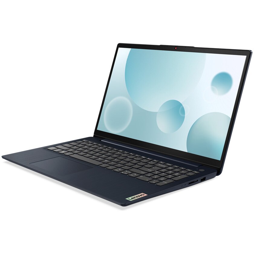 Laptop Lenovo IdeaPad 3 15IAU7 cu procesor Intel® Core™ i7-1255U pana la 4.7 GHz, 15.6", Full HD, 16GB, 512GB SSD, Intel® Iris® Xe Graphics, No OS, Abyss Blue