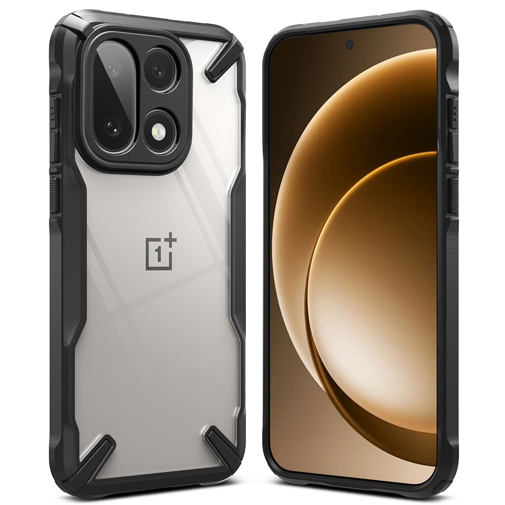 Carcasa Ringke Fusion X compatibila cu OnePlus 15, Negru