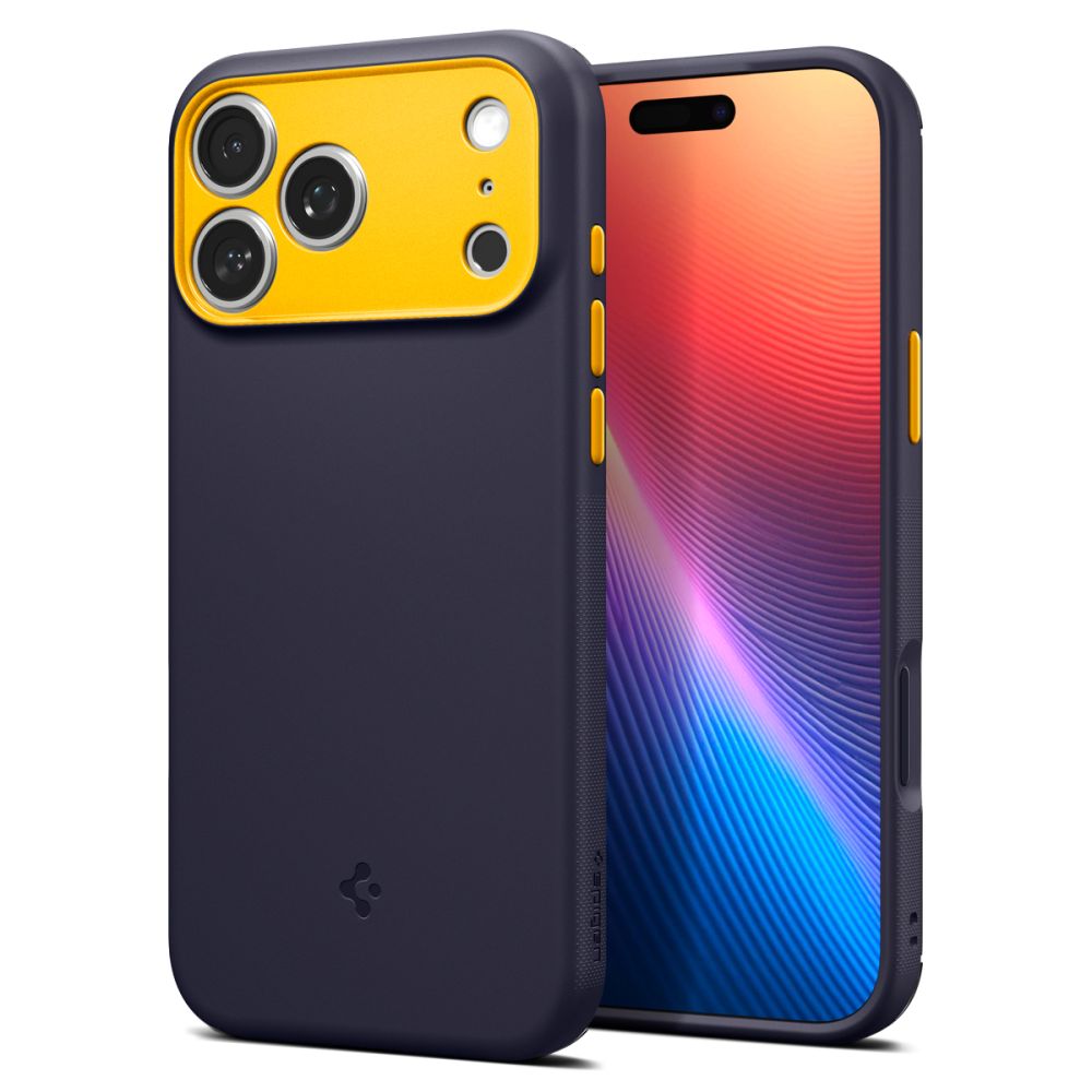 Carcasa Spigen Nano Pop cu MagSafe compatibila cu iPhone 17 Pro Max, Blueberry Navy