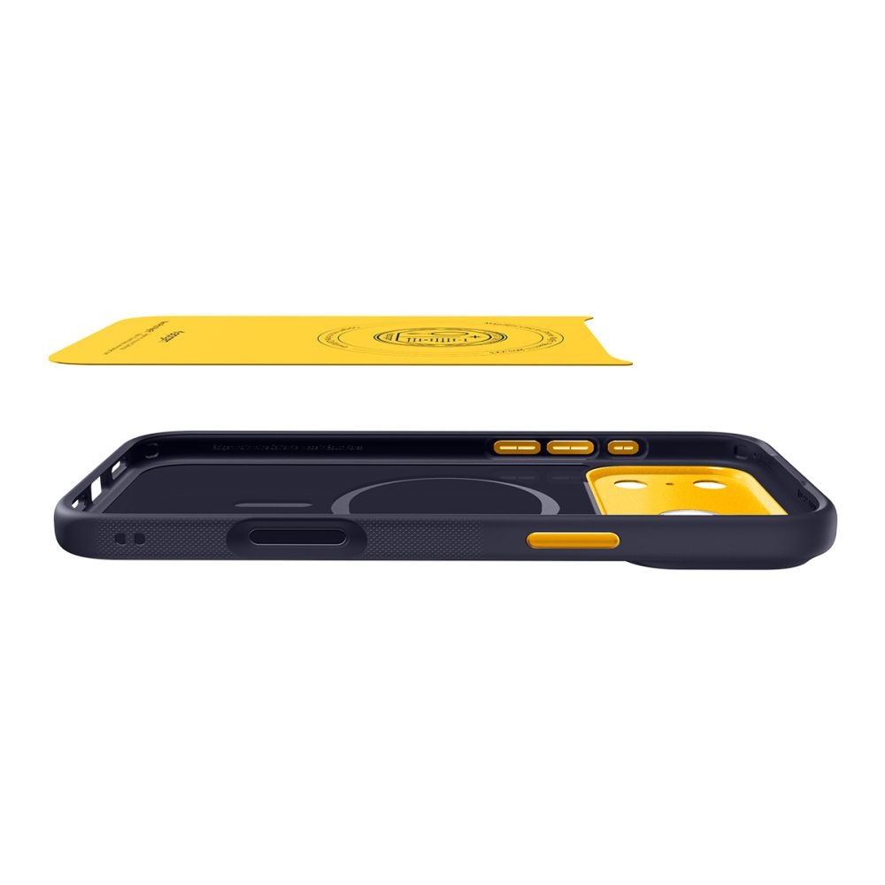 Carcasa Spigen Nano Pop cu MagSafe compatibila cu iPhone 17 Pro Max, Blueberry Navy