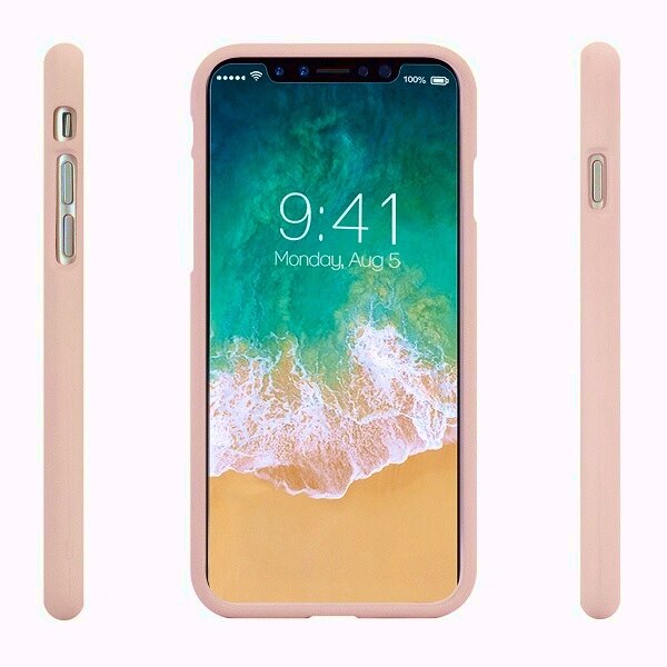 Husa Mercury Soft compatibila cu Google Pixel 8, roz nisipiu, TPU, design modern