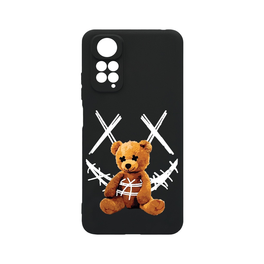 Husa BestCase® Slim SIlicon 0.8MM, Compatibila Cu Xiaomi Redmi Note 11 Pro 4G / 5G, Teddy Bear Smile, Rezistenta la uzura, Protectie Camera, c-B 982