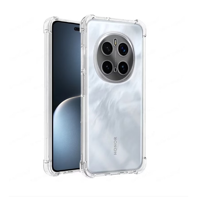 Husa protectie Mat-Tech compatibila cu Honor Magic7 Pro, Protectie Camera, Colturi anti-soc, Decupaje Precise, Rezistenta la impact, Transparenta