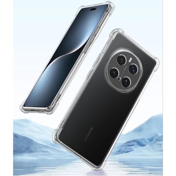 Husa protectie Mat-Tech compatibila cu Honor Magic7 Pro, Protectie Camera, Colturi anti-soc, Decupaje Precise, Rezistenta la impact, Transparenta