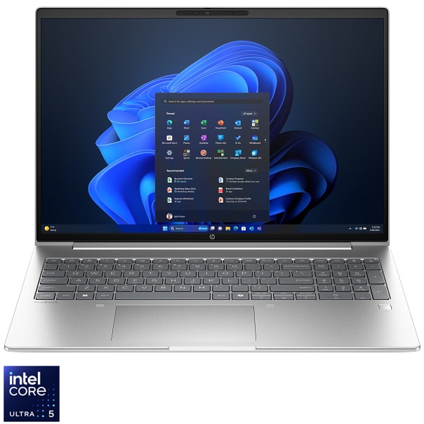 Laptop, HP, ProBook 4 G1i, 16GB RAM, 512GB SSD, 1080p, Win 11 Pro, argintiu