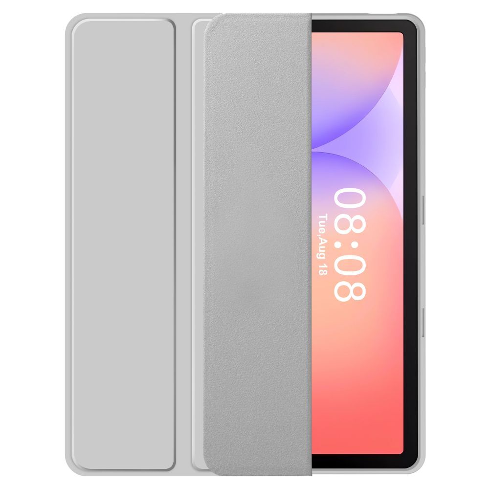 Husă de tabletă compatibilă cu Samsung Galaxy Tab S9 11" (SM-X710, SM-X716) - husă inteligentă gri, cu suport pentru creion