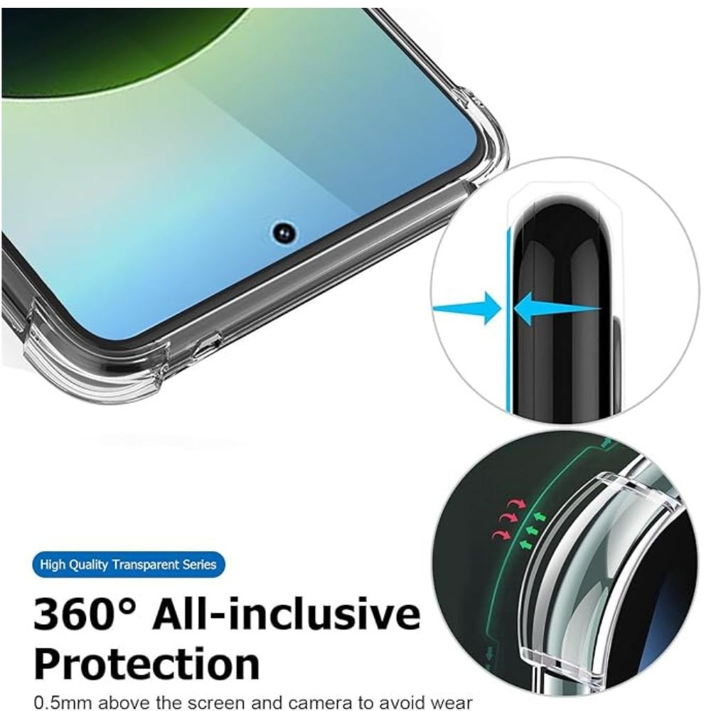 Husa antisoc, compatibila cu Honor 400 Pro, 1.5 mm, rezistenta, colturi intarite, Transparent