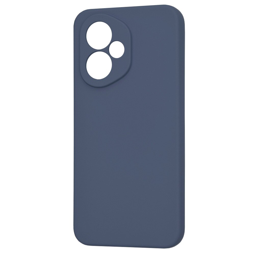 Husa pentru Honor 400 Daden® Silicon SoftFlex, Ultra Slim, Protectie sporita, Interior de microfibra, Albastru inchis