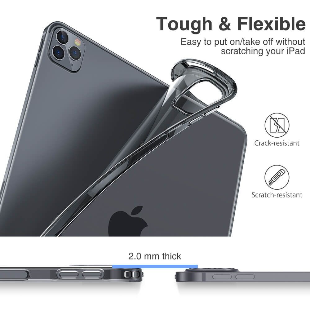 Carcasa ESR Rebound Shell compatibila cu iPad Pro 12.9 inch (2018/2020) Clear