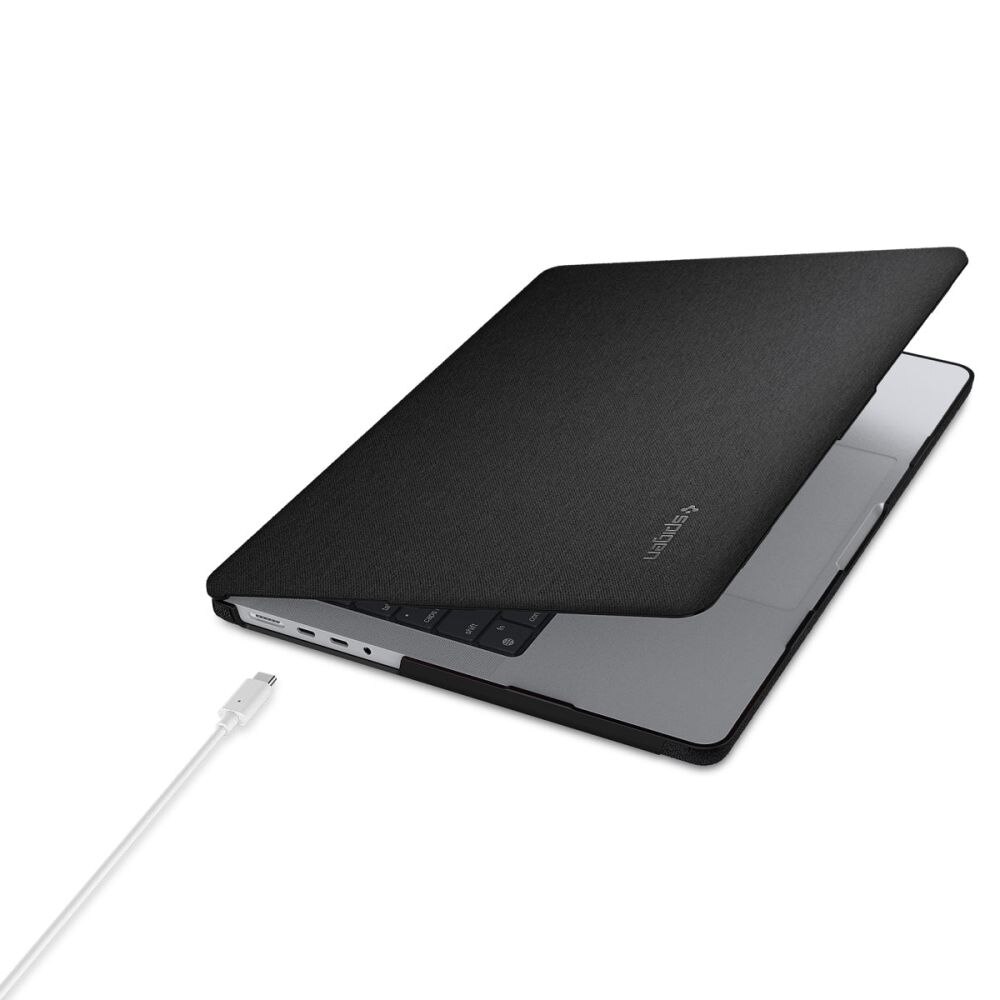 Husa Macbook Pro 14 2021/2022/2023, Urban Fit, S479, Black