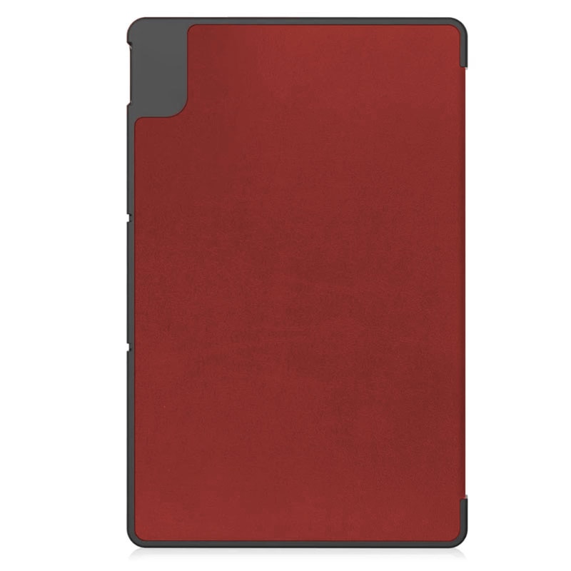 Husa Tableta AZIAO din piele PU pentru Samsung Galaxy Tab S6 Lite P610/P615, Protectie Completa 360, Interior Catifea, Functie de Stand, Display Protejat, Smart Cover, Colturi Anti-soc, Rosu