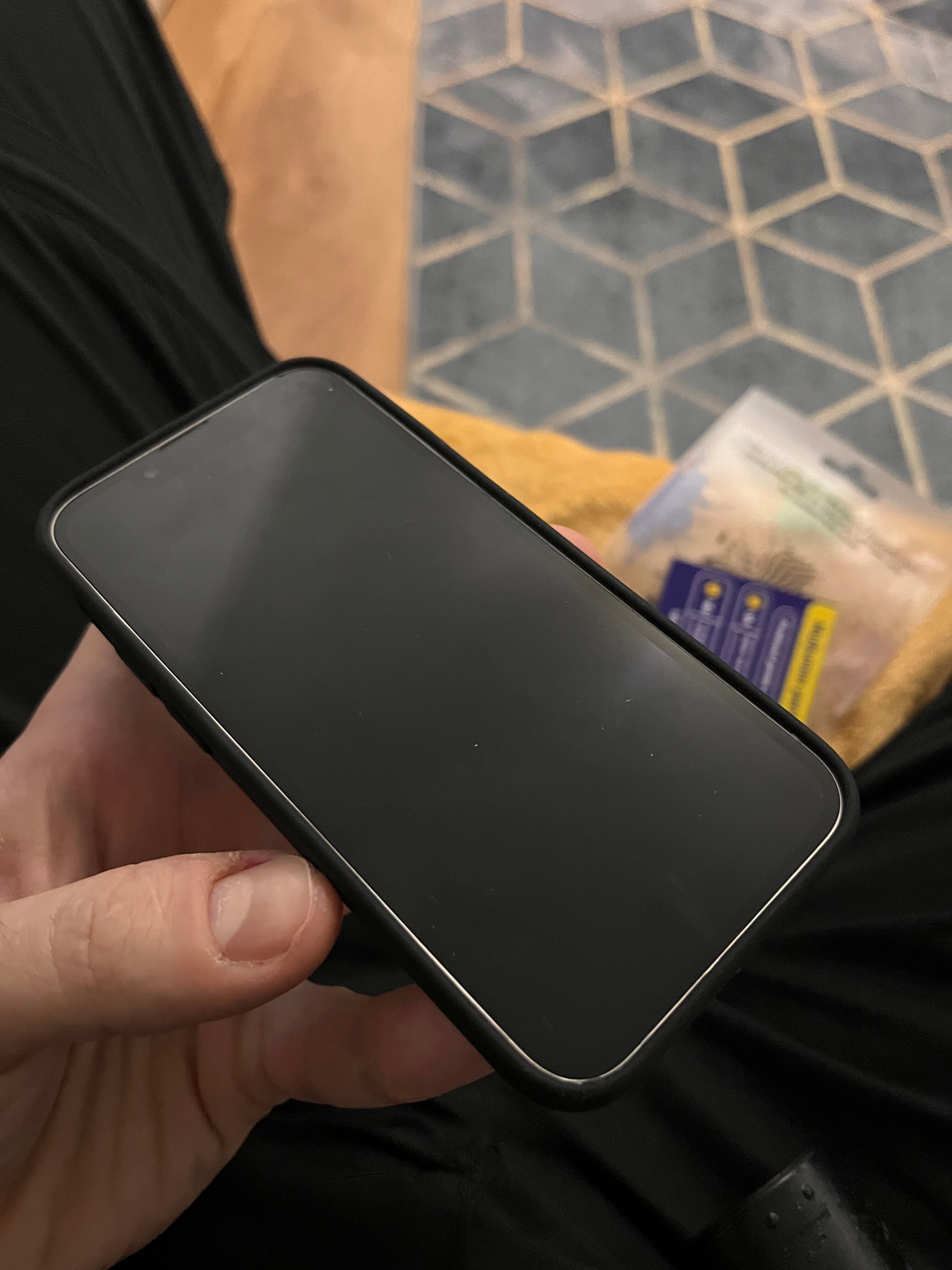 Husa CASEY STUDIOS™ pentru Apple iPhone 13 Mini, Soft Silicone Premium, Microfibra in Interior, Midnight Blue, de Protectie, Ultra Slim, pentru Incarcare Wireless, Margini Ridicate pentru Protectia Ecranului si a Camerelor