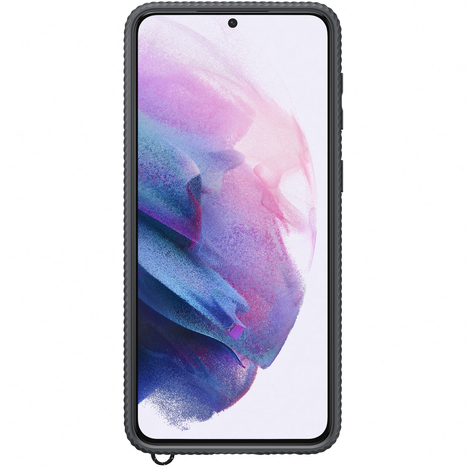 Husa de protectie Samsung Clear Protective Cover pentru Galaxy S21 Plus, Black
