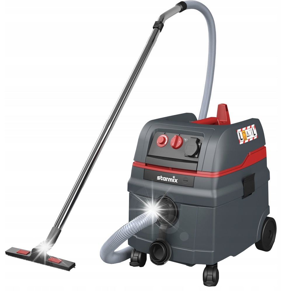 Aspirator Starmix ISCL-1425, 25l, 1400W, set cu accesorii, 45x39x49cm
