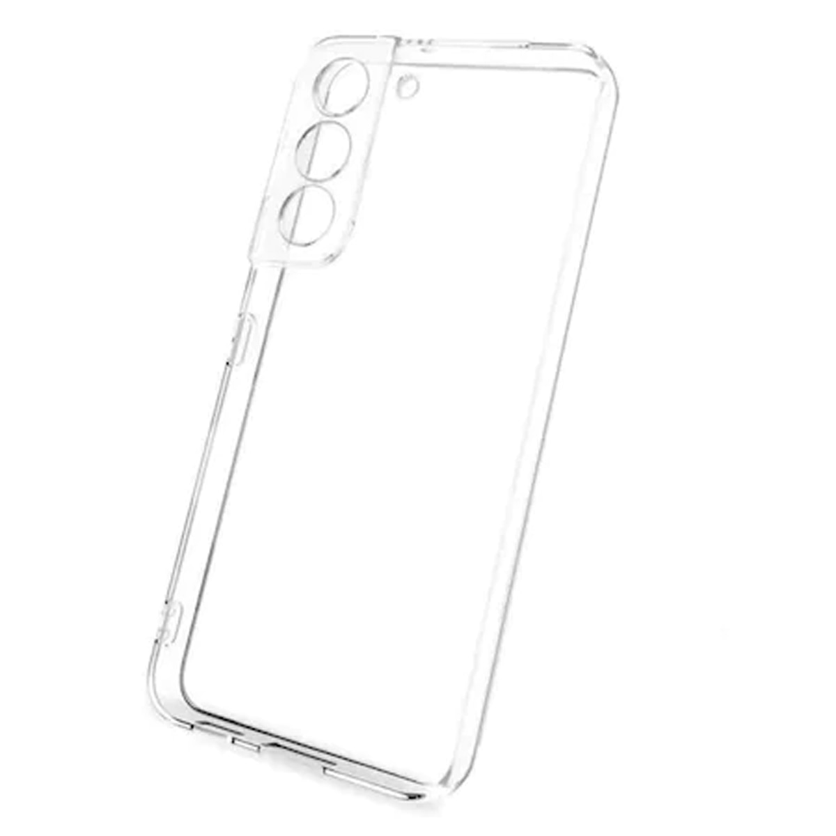 Husa Daden® Transparent Clear pentru Samsung S22, Protectie Camera, Antisoc, Transparenta