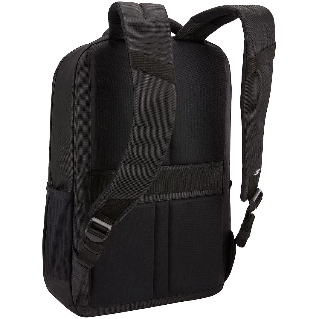 Rucsac Case Logic,pentru notebook de max. 15.6 ", 2 compartimente, buzunar frontal x 2 buzunar lateral, nylon, negru