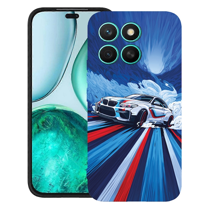 BestCase® Husa pentru Honor X7d / 400 Smart cu Design BMW 3 E46, TPU Mat Ultra Slim, 2071155 B 1450