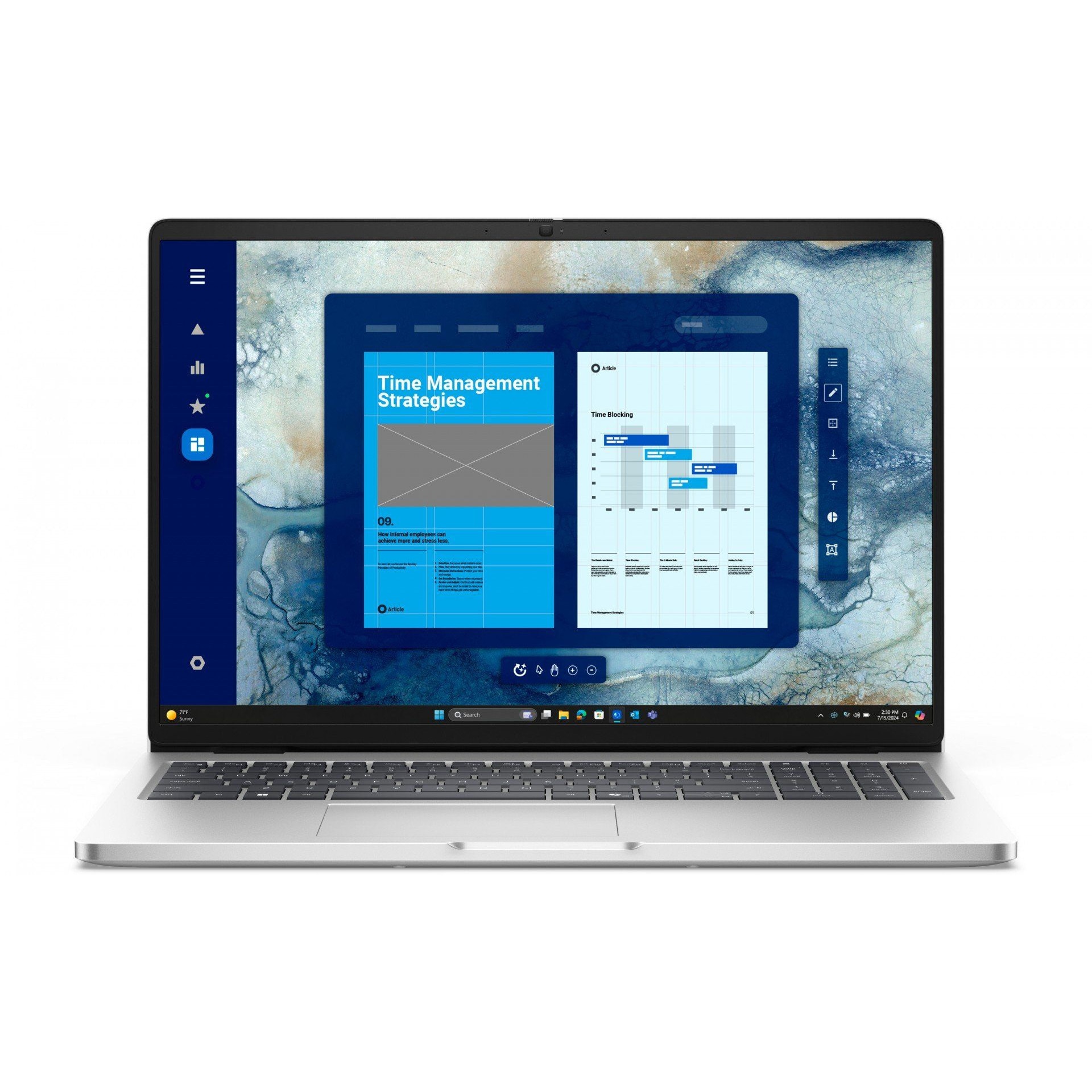 Laptop Dell Pro 16 PC16250, 16 inch 1920 x 1200, Intel Core Ultra 5 235U 12 C / 14 T, 2.0 GHz - 4.9 GHz, 12 MB cache, 15 W, 32 GB DDR5, 512 GB SSD, Intel Graphics, Windows 11 Pro, Tastatura Germana
