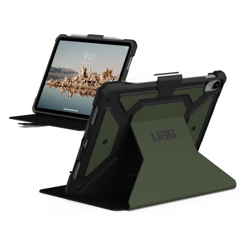Husa UAG Metropolis SE compatibila cu iPad 10.9 inch 2022 Olive