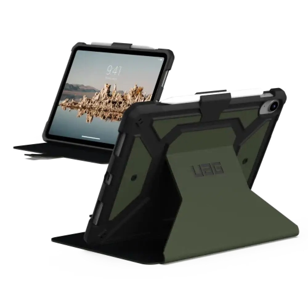 Husa UAG Metropolis SE compatibila cu iPad 10.9 inch 2022 Olive