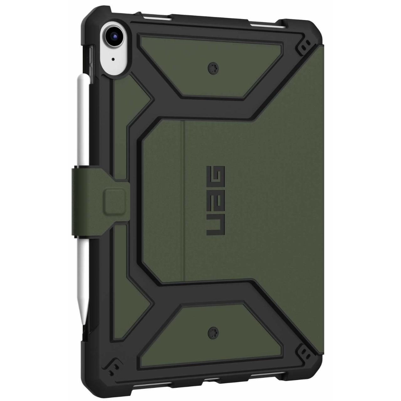 Husa UAG Metropolis SE compatibila cu iPad 10.9 inch 2022 Olive