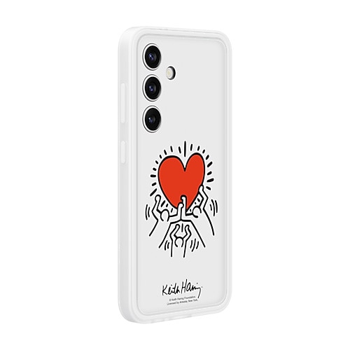Husa de protectie Samsung Flipsuit Case pentru Galaxy S24, White