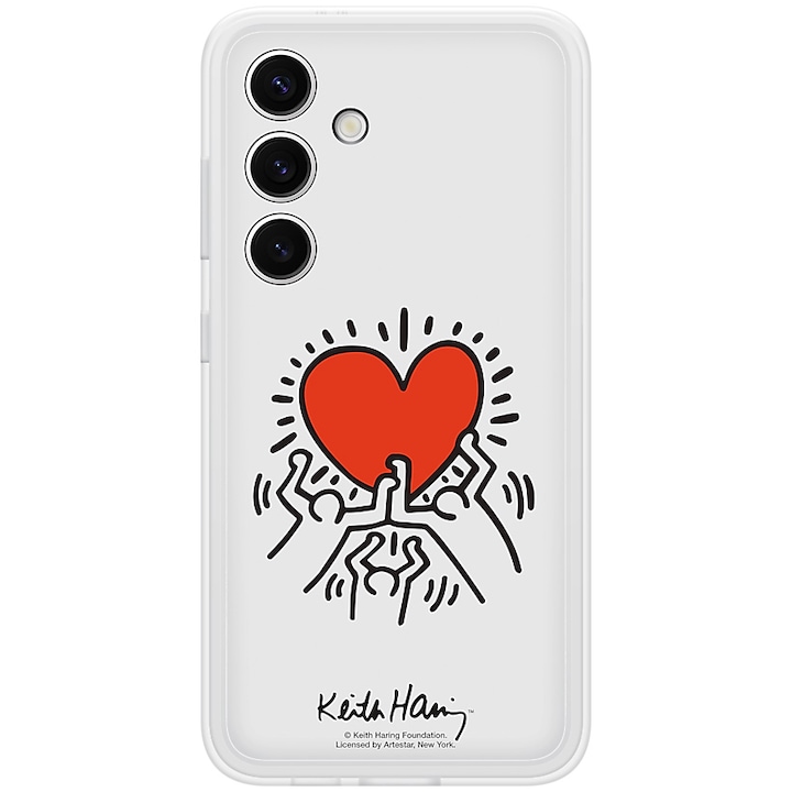 Husa de protectie Samsung Flipsuit Case pentru Galaxy S24, White