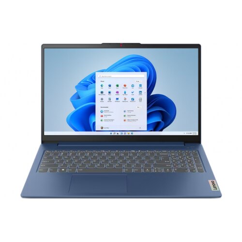 Laptop Lenovo IdeaPad Slim 3, 15.6" Full HD, Intel® Core™ i5 12450H pana la 4.4 GHz, 16 GB RAM LPDDR5 4800, 1 TB SSD, Intel® UHD Graphics, Windows 11 Home, Abyss Blue LPDDR5