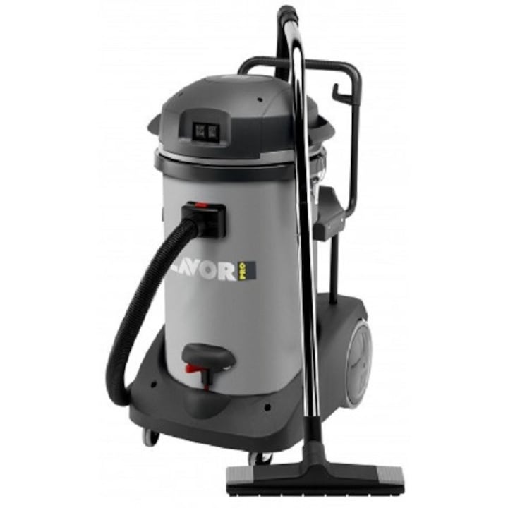 Aspirator profesional umed/uscat Taurus PR LAVOR, 3 motoare, 3600W, cuva Plastic, volum 78L