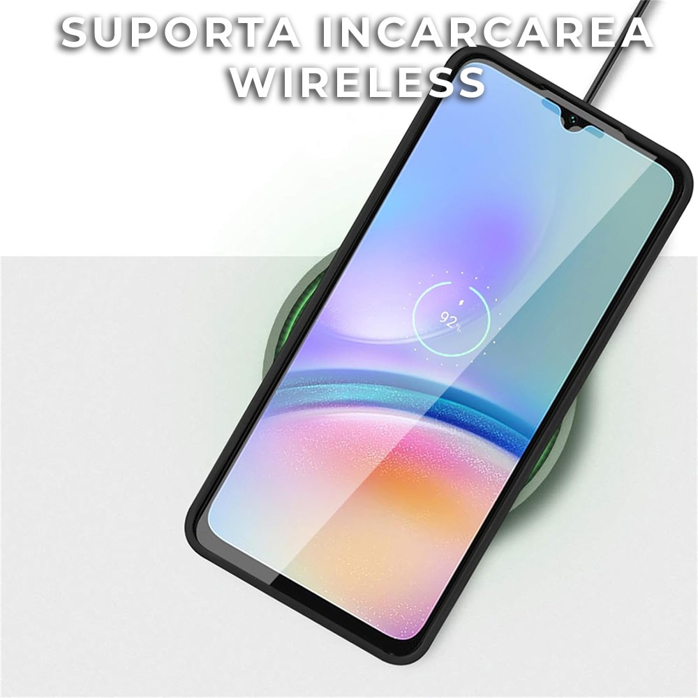 Husa pentru Oppo Reno 14 F / Reno 14 FS 5G DaDen® ColorVerse 360, Antisoc, Protectie completa spate-ecran, Albastru