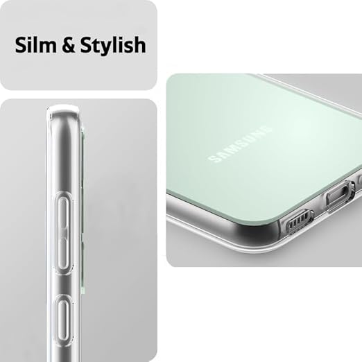 Husa pentru Samsung Galaxy A06, Silicon Transparent, Ultra Slim 1mm, BzStore