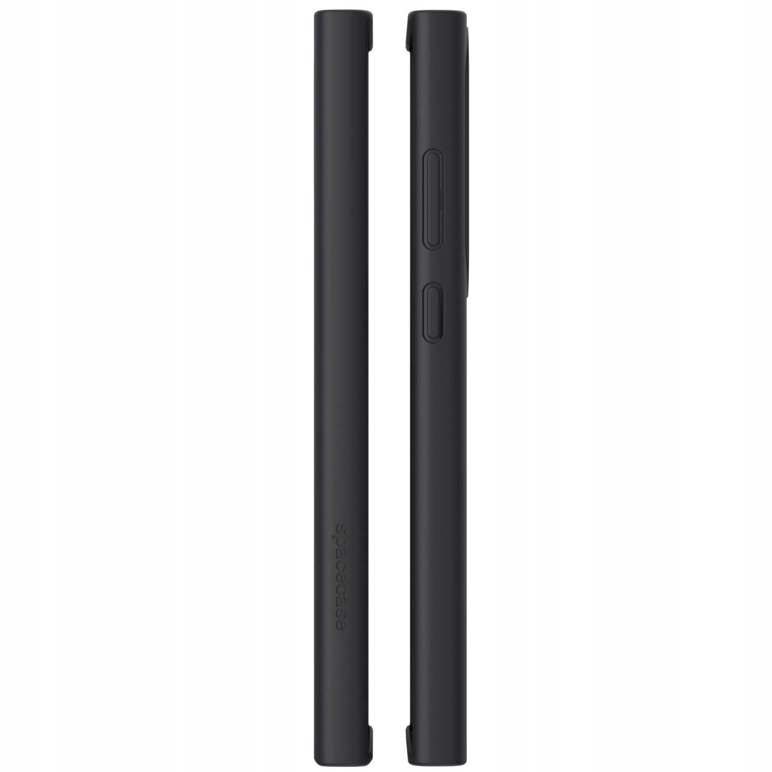 Husa blindata Samsung Galaxy S22 Ultra, Spacecase Hybrid Mag compatibil cu MagSafe, incarcare inductiva, rezistenta la socuri, airbag-uri rezistente la caderi Airbag, durabila, eleganta, minimalista, negru mat