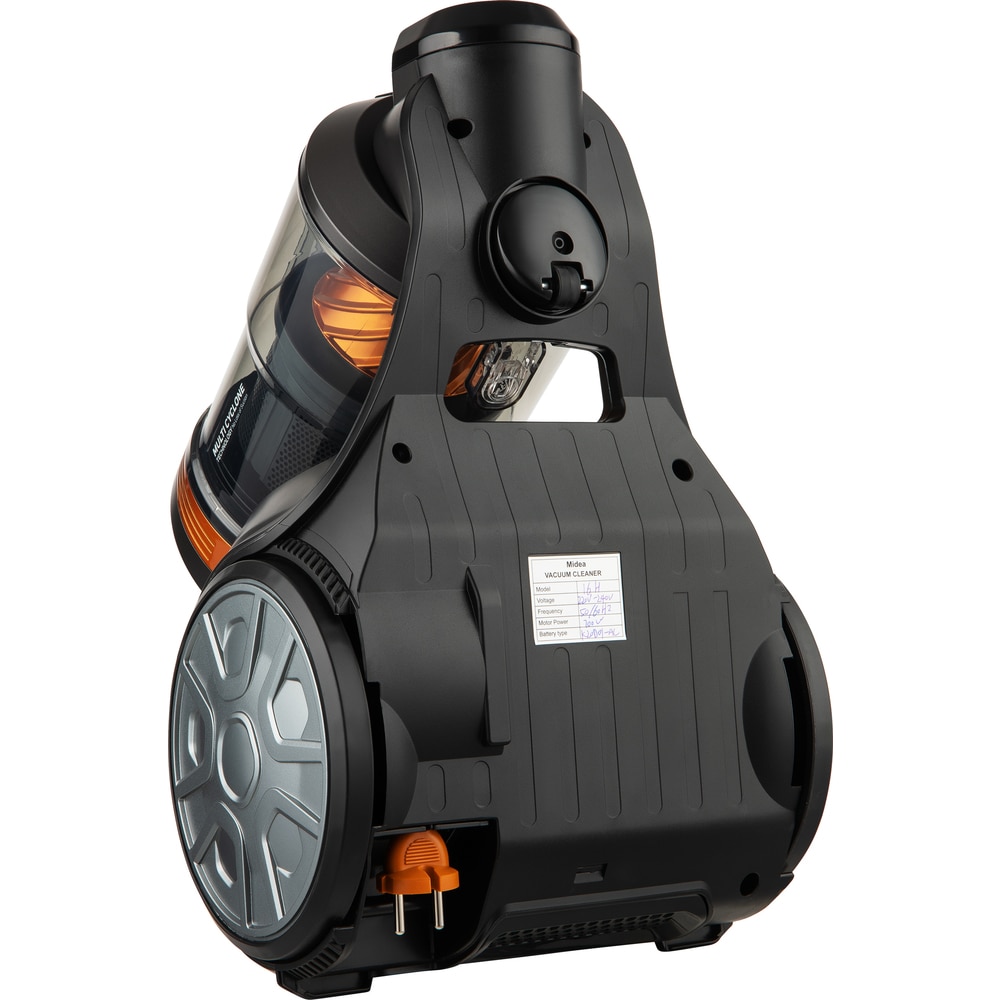 Aspirator fara sac, Sencor, 700 W, Recipient 3.5 l, Cablu de alimentare 7 m, Filtru HEPA H13, Negru/Galben