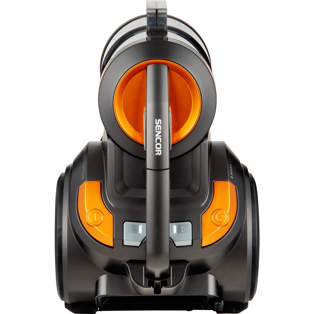 Aspirator fara sac, Sencor, 700 W, Recipient 3.5 l, Cablu de alimentare 7 m, Filtru HEPA H13, Negru/Galben