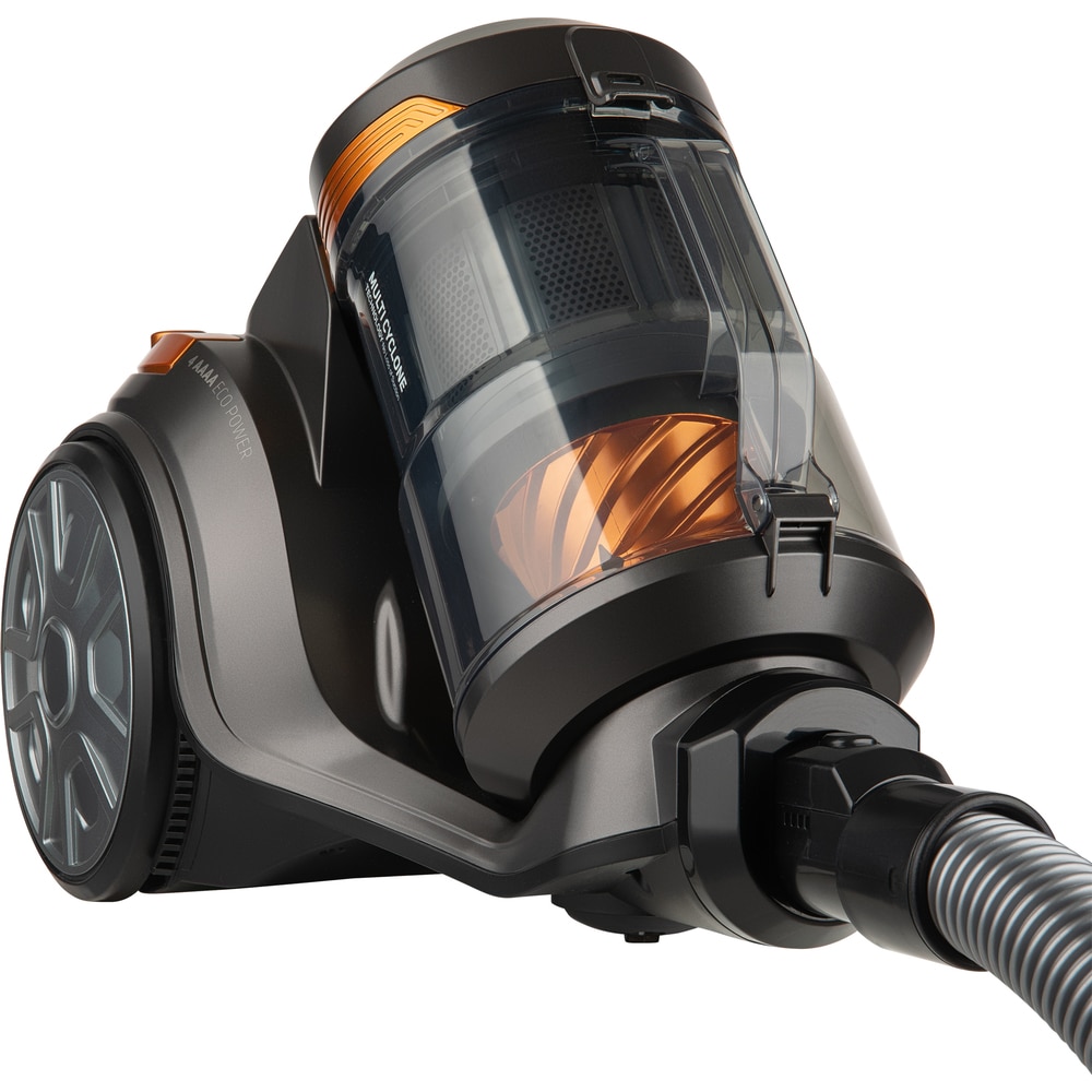 Aspirator fara sac, Sencor, 700 W, Recipient 3.5 l, Cablu de alimentare 7 m, Filtru HEPA H13, Negru/Galben
